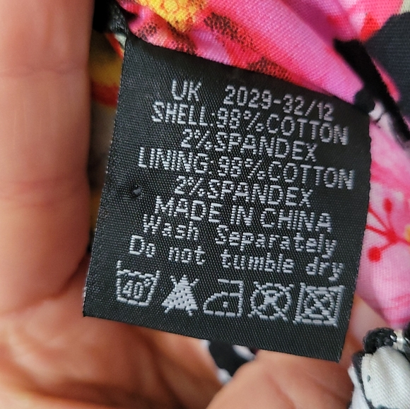 Hell Bunny Sweetheart Skull Floral Halter Dress - Picture 8 of 8